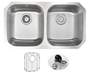 ANZZI MOORE Series K-AZ3218-2B Kitchen Sink Kitchen Sink ANZZI
